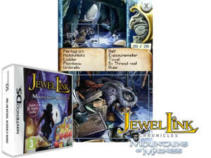 Jewel Link Mysteries - Mountains of Madness (Europe) (En,Fr,Es,It) Cover